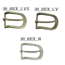 Charger l'image dans la galerie, Ceinture cuir noir 29_REX surpiqué noir montage vis chicago