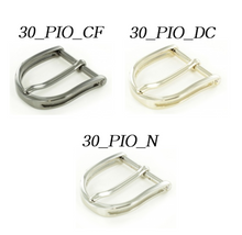 Charger l'image dans la galerie, Ceinture cuir noir 29_REX surpiqué noir montage vis chicago