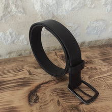 Charger l'image dans la galerie, Ceinture noir mat gras 35_TUT