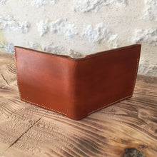 Charger l&#39;image dans la galerie, Portefeuille en cuir cognac

