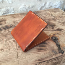 Charger l&#39;image dans la galerie, Portefeuille en cuir cognac
